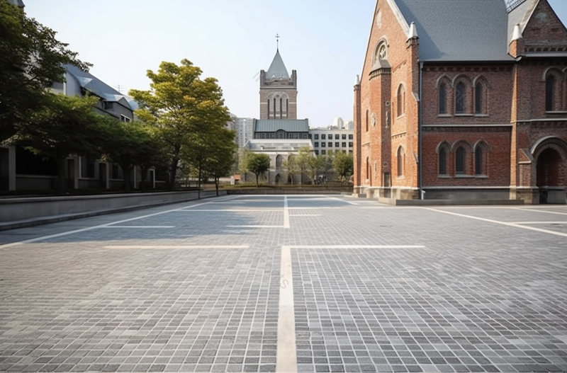 欧式老建筑和广场地面,高清,摄影图,摄影图片,图片大全,摄影图免费下载